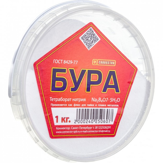 Бура 1 кг CONNECTOR BYRA-1000 15869931