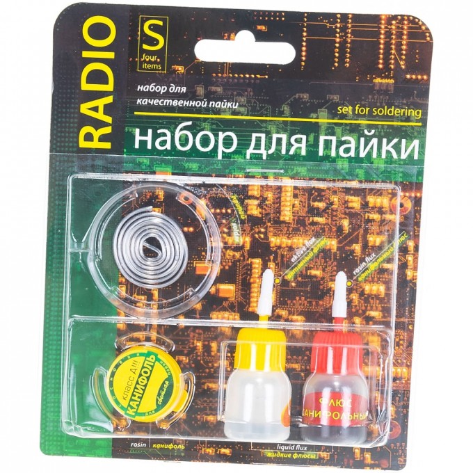 Набор для пайки Радио S CONNECTOR NP-RS 15870127